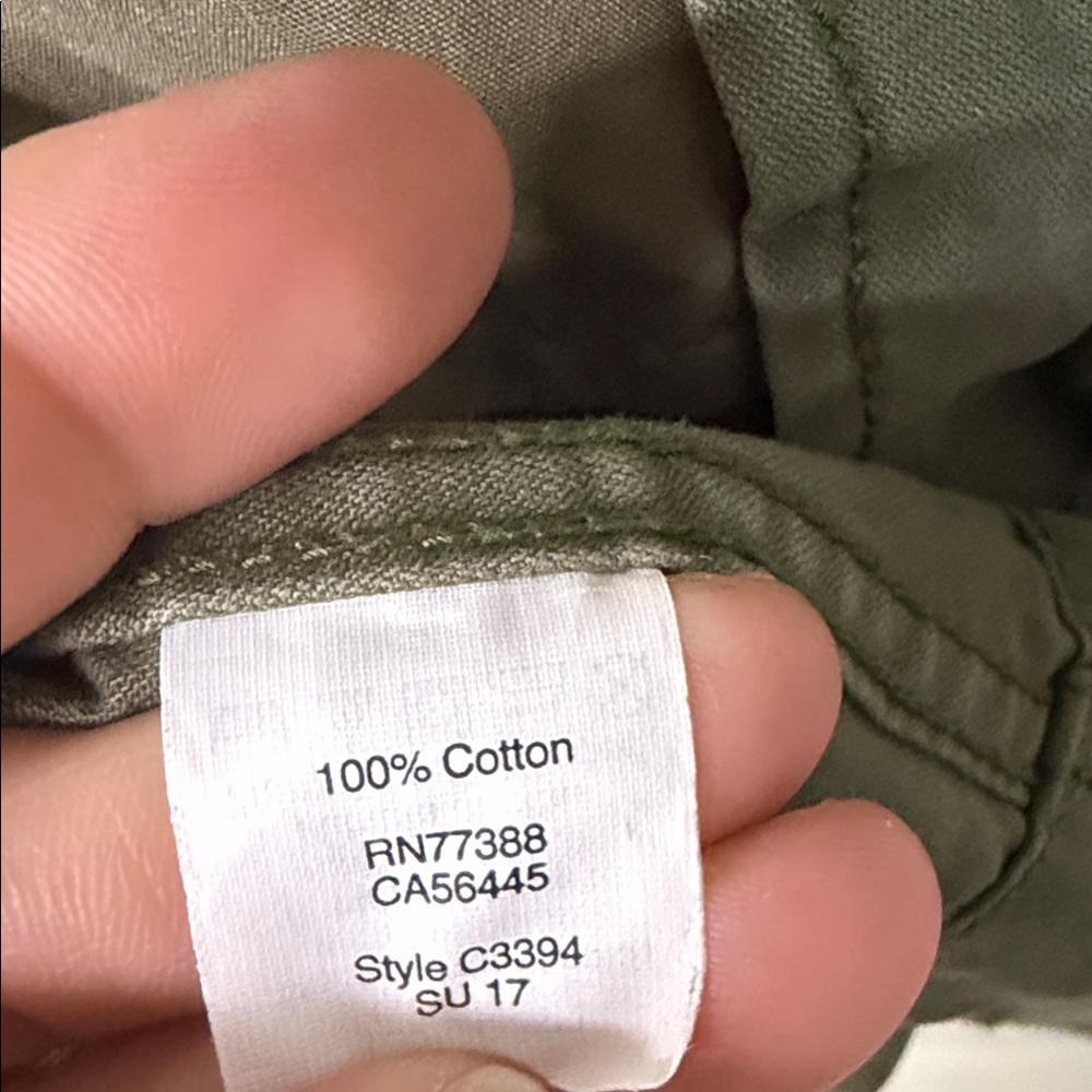 Madewell Army Green Utility Jacket - Picture 8 of 9